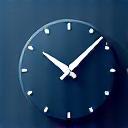 Icône horloge moderne